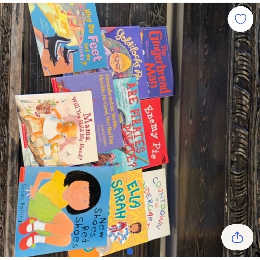 Childrens Picture Book Lot of 10 Alexander Terrible Horrible No Good Very bad da
